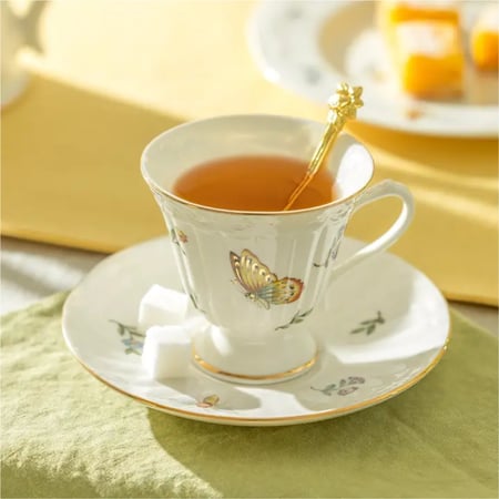 كوب شاي إنجليزي Butterfly B