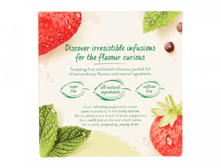 شاي أعشاب Twining بالنعناع والفراولة والفلفل الأسود