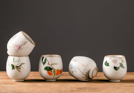 كوب شاي/اسبريسو ياباني Shiroi