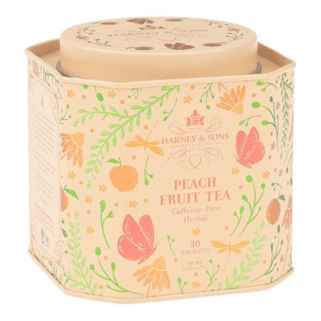 شاي الخوخ الملكي Harney & Sons