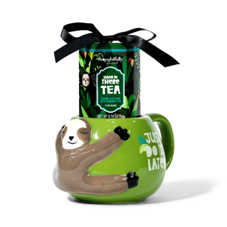 مجموعة كوب وشاي Sloth Thoughtfully