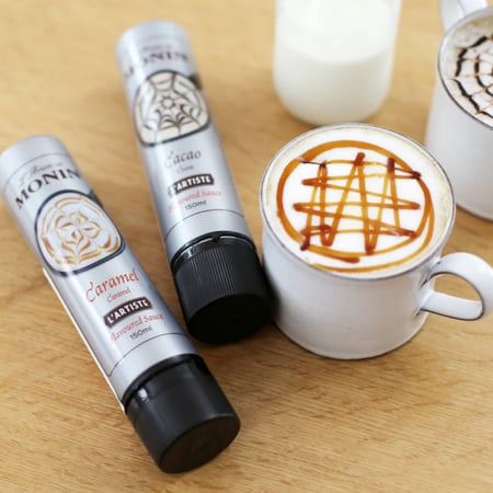 صوص الرسم و تزيين القهوة Monin الشوكولاته