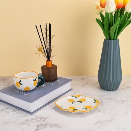 كوب سيراميك يدوي Miyake Lemon