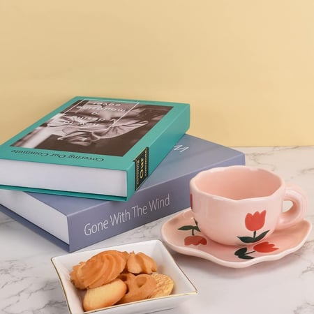 كوب سيراميك يدوي Miyake Pink