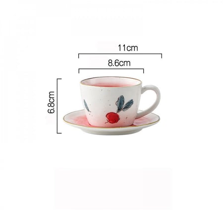 كوب سيراميك يدوي Radish