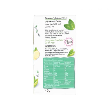 شاي أعشاب مزيج سوبر Twining التمثيل الغذائي