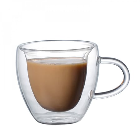 كوب زجاجي مزدوج Aero Plus