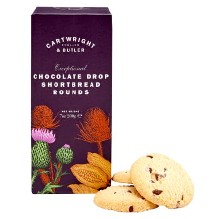 بسكويت فاخر بقطع الشوكولاته من كارترايت وبتلر