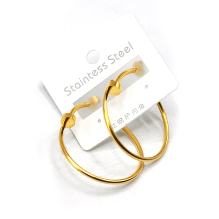 حلق كارتير مسمار ذهبي