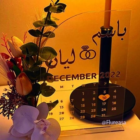 تاريخ الزواج من الاكريليك