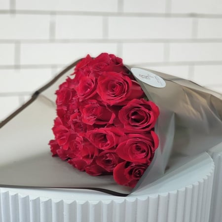 بوكية 30 وردة حمراء