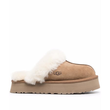 UGG Disquette slides in chestnut