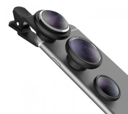 عدسات للجوال 3 في 1 يونيفرسال للجوال