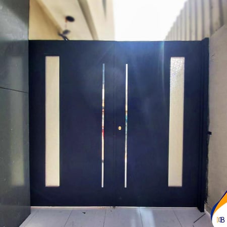 باب حديد  تصميم 54