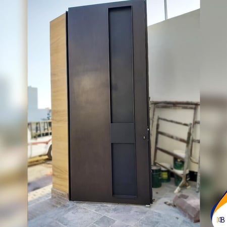 باب حديد تصميم 52