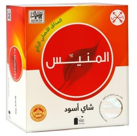 شاي المنيس ابيض