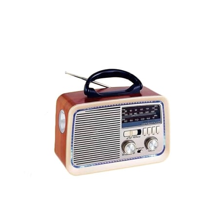 راديو  FM/AM/SW  باند مع مشغل موسيقى USB/TF  ( PR130  - من Primo Plus )