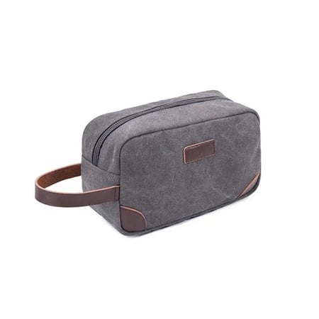 حقيبة بسعة كبيرة متعددة الاستخدامات من القماش القابل للغسيل والجلد