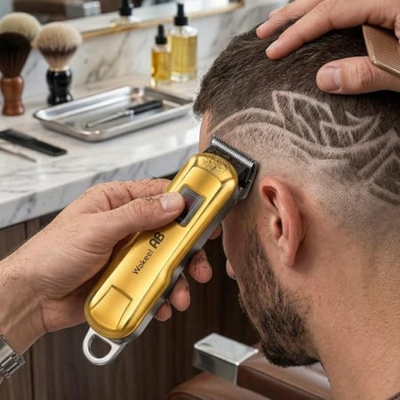 ماكينة حلاقة Wakeel AB-T601 احترافية لاسلكية بشاشة LCD  1