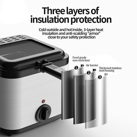 مقلاة عميقة DENX DX4002 4