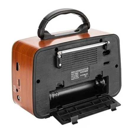 راديو  FM/AM/SW  باند مع مشغل موسيقى USB/TF  ( PR130  - من Primo Plus )