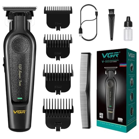ماكينة حلاقة VGR V-995 احترافية بطارية 300 دقيقة وشفرات ستانلس