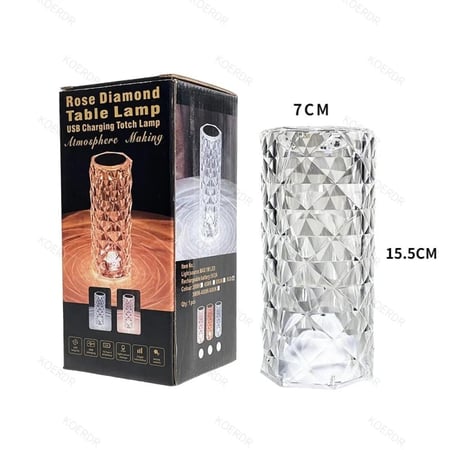 مصباح ليد كريستالي ليلي 2