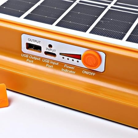 مصباح العمل قابل للشحن IP66، مع إضاءة LED قابلة للتعديل  للاستخدام في الهواء الطلق خلال التخييم وحالات الطوارئ وإصلاح السيارات.