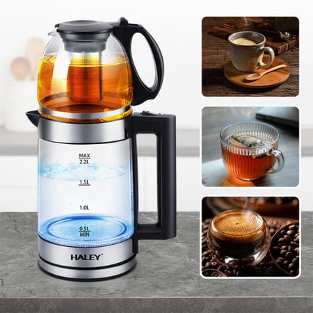 غلاية كهربائية مزدوجة بقوة 1500 واط  7