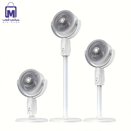 مروحة أرضية DENX DX2607 بخمس سرعات وتحكم عن بعد  6