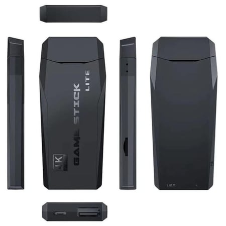 جهاز ألعاب الطيبين المطور مع أكثر من 10,000 لعبة كلاسيكية، يدعم HDMI، مع وحدتي تحكم لاسلكية
