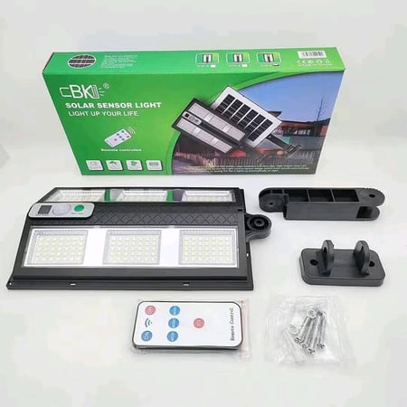 كشاف طاقة شمسية بحساس حركة 50 واط مع ريموت مقاوم للماء IP65  5