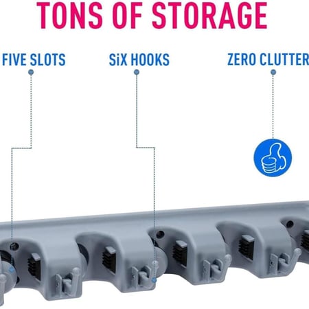 حامل أدوات تنظيف من بريمو بلس مكون من 5 فتحات  1