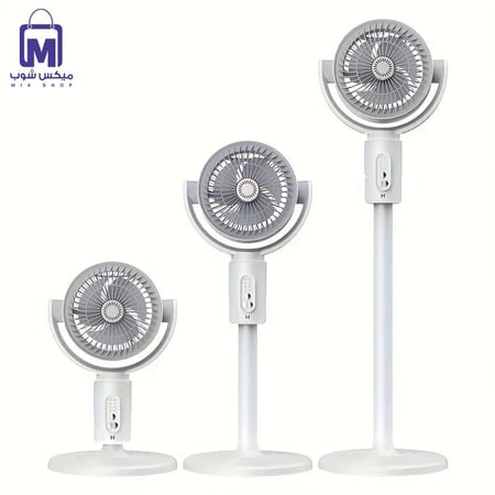 مروحة أرضية DENX DX2607 بخمس سرعات وتحكم عن بعد  11