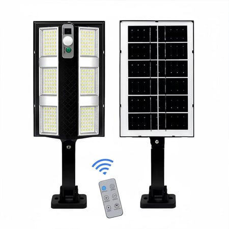 كشاف طاقة شمسية بحساس حركة 50 واط مع ريموت مقاوم للماء IP65  3