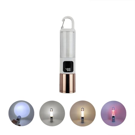 كشاف تخييم NF-005 محمول عالي السطوع 500 لومن مع شحن USB وطويل العمر 8