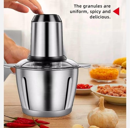 كبة لحم متعددة الاستخدامات بقوة 350  واط وسعة 3 لتر 4