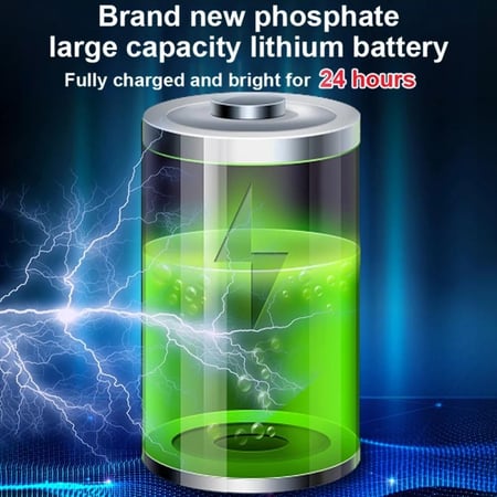 مصباح للطاقة الشمسية مع إضاءة LED ومقاومة للماء وجهاز تحكم عن بعد (4 بلوره)