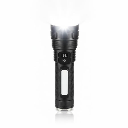 كشاف KJ-6828 LED قابل للشحن فائق السطوع ببطارية تدوم حتى 12 ساعة  6