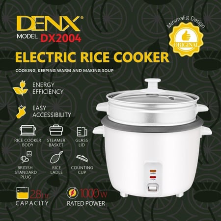 جهاز طبخ الارز DX2004 من DENX 5