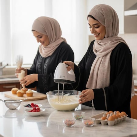 خلاط يدوي كهربائي راوي RAWY بقوة 260 واط و7 سرعات مع مخفقة ستانلس  3