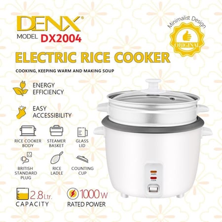 جهاز طبخ الارز DX2004 من DENX 2