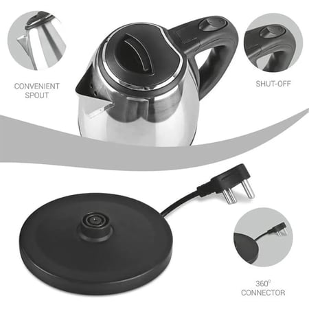 غلاية كهربائية بسعة 2 لتر لتحضير المشروبات الساخنة 5