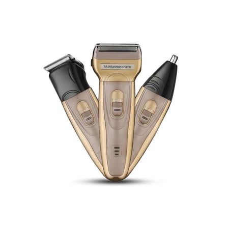 ماكينة حلاقة GOLD CREST احترافية 3 في 1 بشحن USB ومقاومة للماء