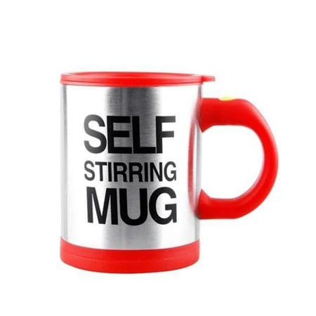 كوب حراري بتقنية التحريك التلقائي - سعة 400 ملي من الفولاذ المقاوم للصدأ