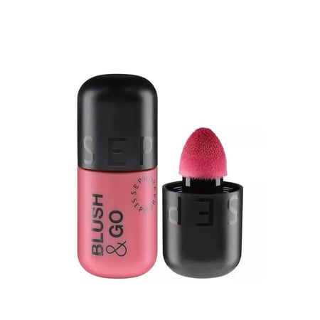 سيفورا أحمر خدود سائل مطفي طويل الأمد للشفاه والخدود لمظهر طبيعي وجذاب - 7 جرام