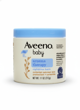 بلسم ترطيب ليلي للاطفال لعلاج الاكزيما للبشرة الجافة من افينو -312جرام