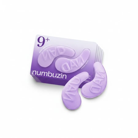 لصقات نومبوزين - رقم 9+ كولاجين وNAD+ هيدروجيل للعين - 8 غرام × 5 أزواج