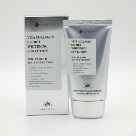 لوشن فيتا كولاجين للوقاية من الشمس من كيه سيكريت