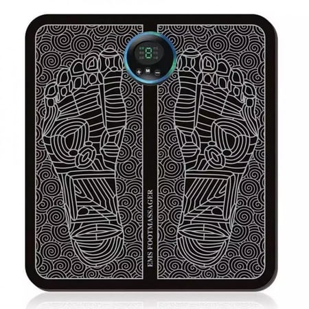 جهاز تدليك القدم EMS بتقنية التحفيز الكهربائي للعضلات .